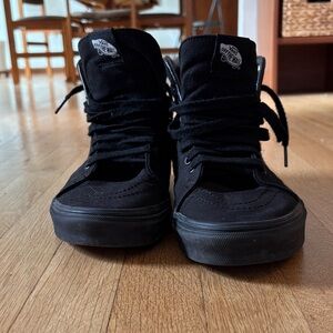 Vans Black High-Top Sneakers